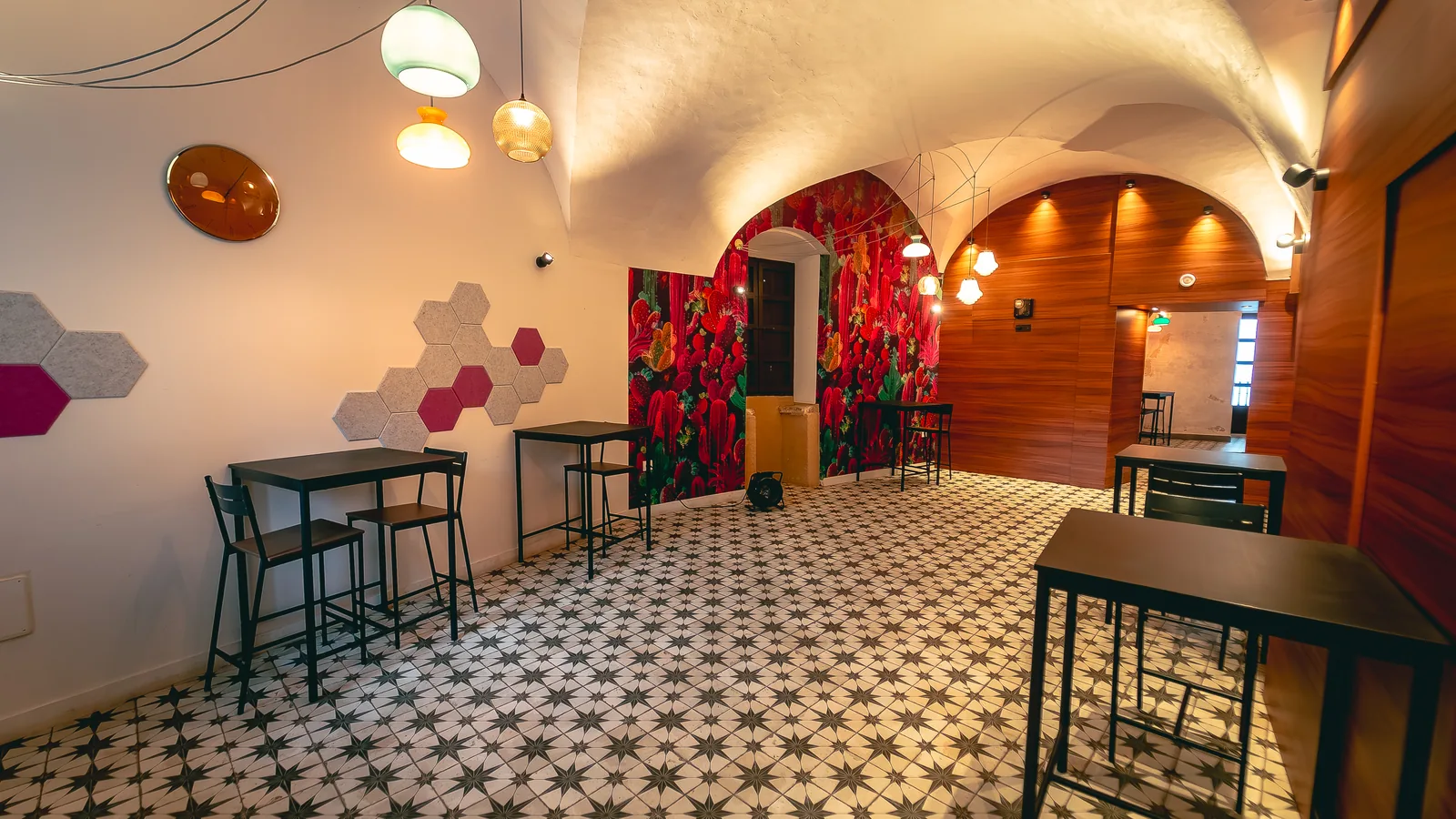Salones interiores de Casa Palacchio